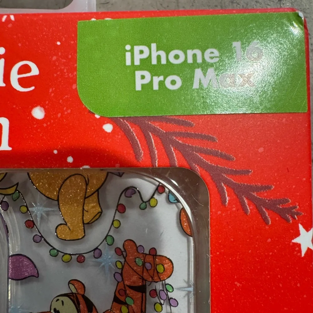 Disney Winnie the Pooh iPhone 16 Pro Max Case - Red and Multicolor